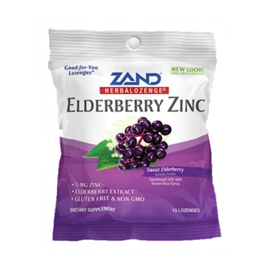 Elderberry Zinc Herbalozenge 15 lozenges