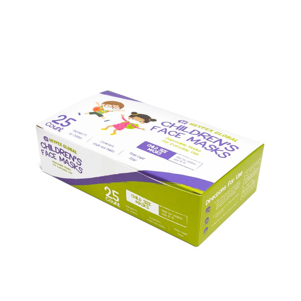Heypex Global Children's Face Mask, 25 ct.