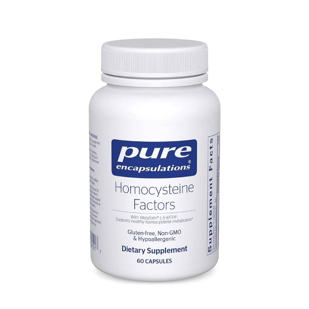 Pure Encapsulations Homocysteine Factors 60 Cap