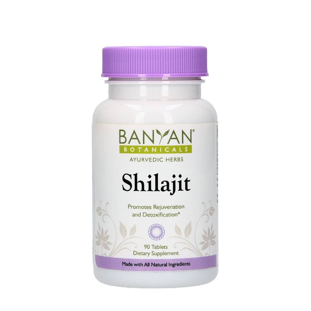Shilajit - Genuine Black Resin Mineral Pitch - 90 Tablets