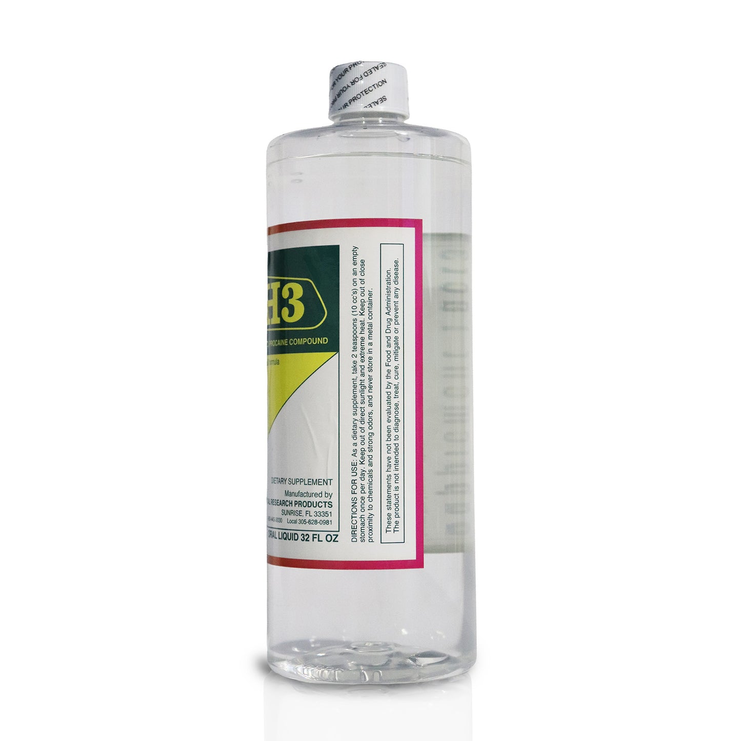 G-H3 (Gerovital H3), 32 FL OZ Liquid
