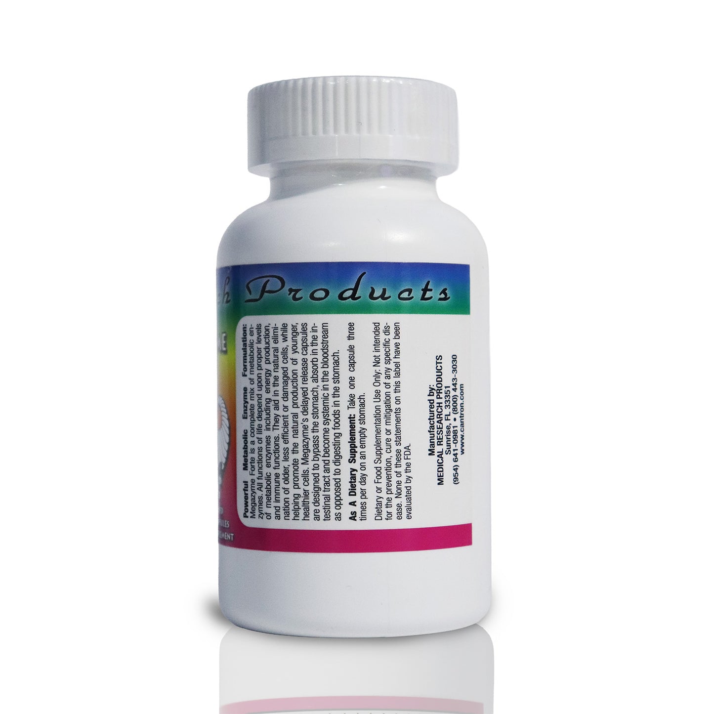 Megazyme Forte, 90 Delayed Release Capsules