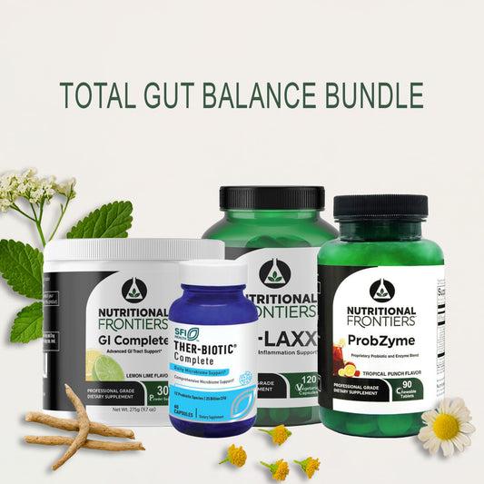 GI Complete | Re-Laxx | ProbZyme | Ther-biotic Complete