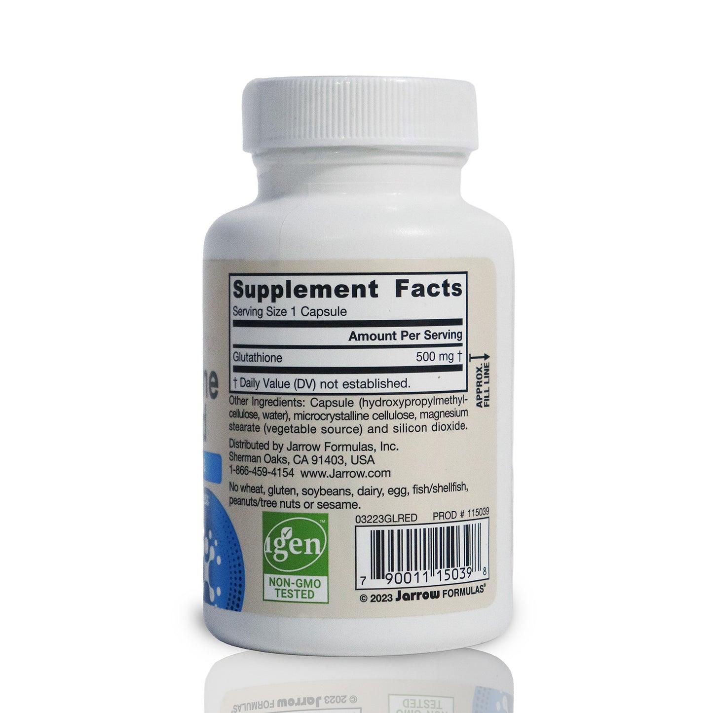 L-Glutathione Reduced, 500 mg/60 Capsules